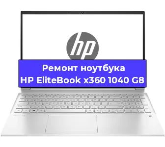 Чистка от пыли и замена термопасты на ноутбуке HP EliteBook x360 1040 G8 в Санкт-Петербурге